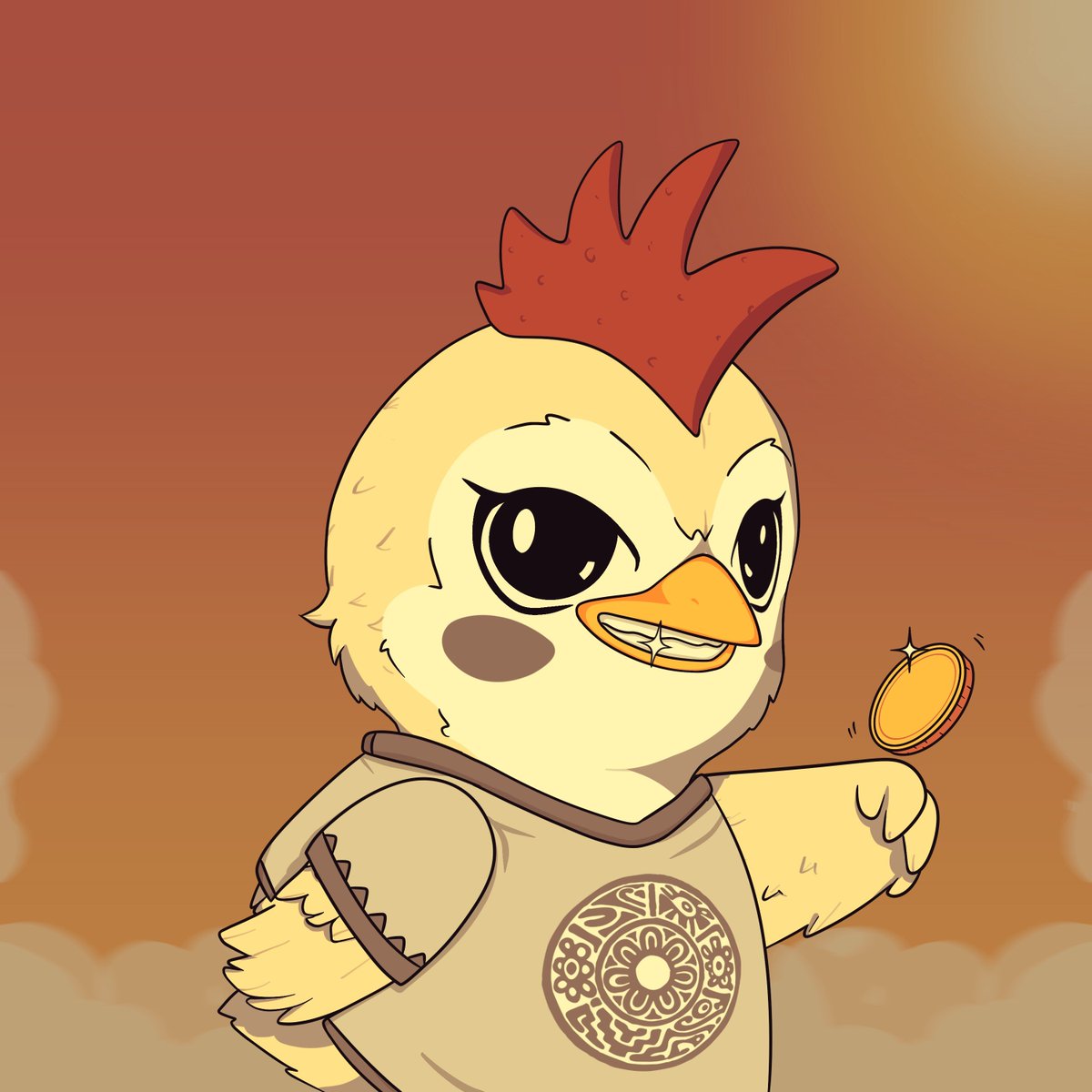 Introducing: $ EGG 

$EGG is one half of Hen House's Dual Currency System. 

1 $EGG = 1 [REDACTED] 🪙

Farmers will be able to earn $EGG in a variety of ways. 

🧵👇