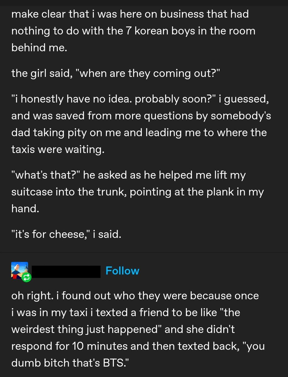 the rest of the story, and how she found out who they were