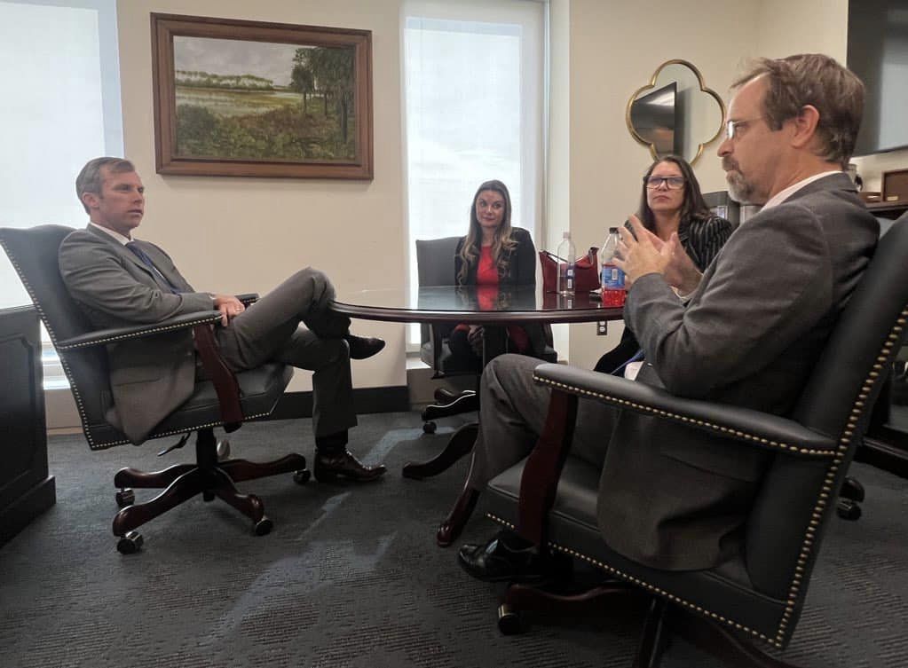 FLHemoAssoc's tweet image. Thank you Senator Jay Trumbull for taking the time to meet with us and the @hemophiliafed yesterday. Yesterday in Tallahassee, we spoke to legislators about the dire need to make sure that all copays count for bleeding disorders patients.

#advocacy #bleedingdisorders