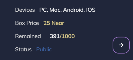 near_punks's tweet photo. 5 minutes ago, there were 429 boxes available out of 1000, and now there are only 391 left! 

Hurry up, the mint is happening right now for the digital asset in our global MMORTS @nearkingdoms 

Get your Genesis Box- https://t.co/JHtKU69c0j

#NEAR #NFTs #NFT #P2E @NEARProtocol https://t.co/NrSagNWzc6