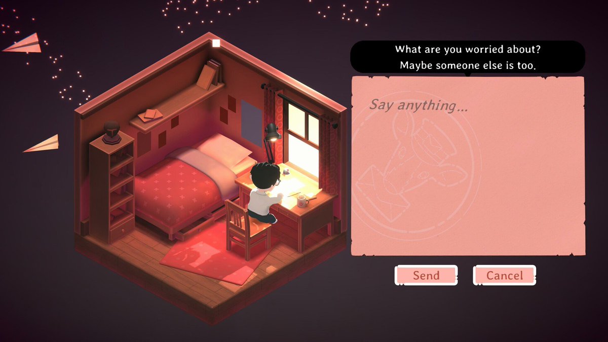 Wario64's tweet photo. Kind Words 2 (lofi city pop) is taking playtest signups on Steam https://t.co/1Et8AQ4gQK https://t.co/uccmL43Cxy