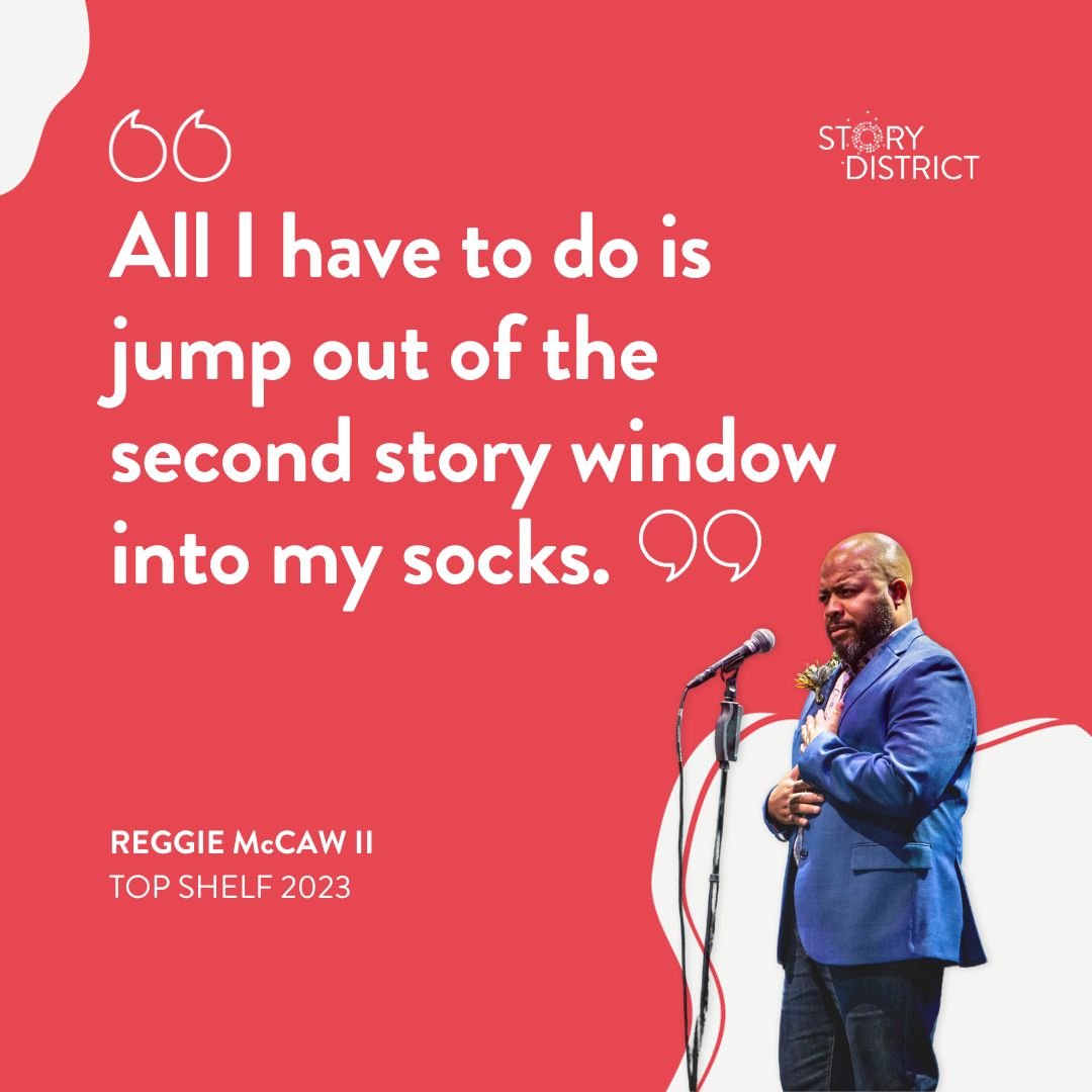 At Top Shelf, find out the origin of these quotes.

Get your tickets for the December 16 show. 
🎟: storydistrict.org/tickets/topshe…. 

Prices go up at the door, so don't wait!