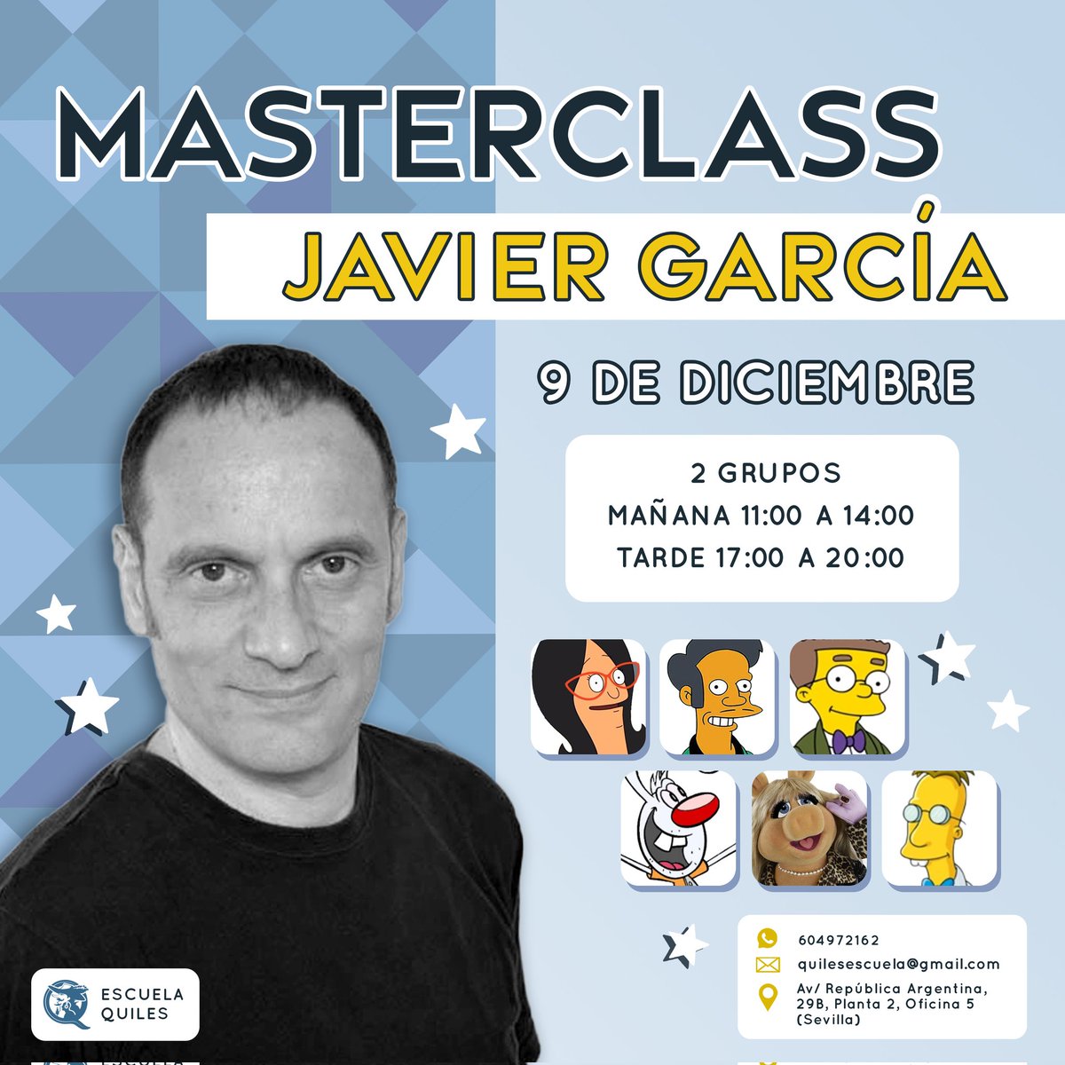 Escuela Quiles: Doblaje & Locución en Sevilla tweet media