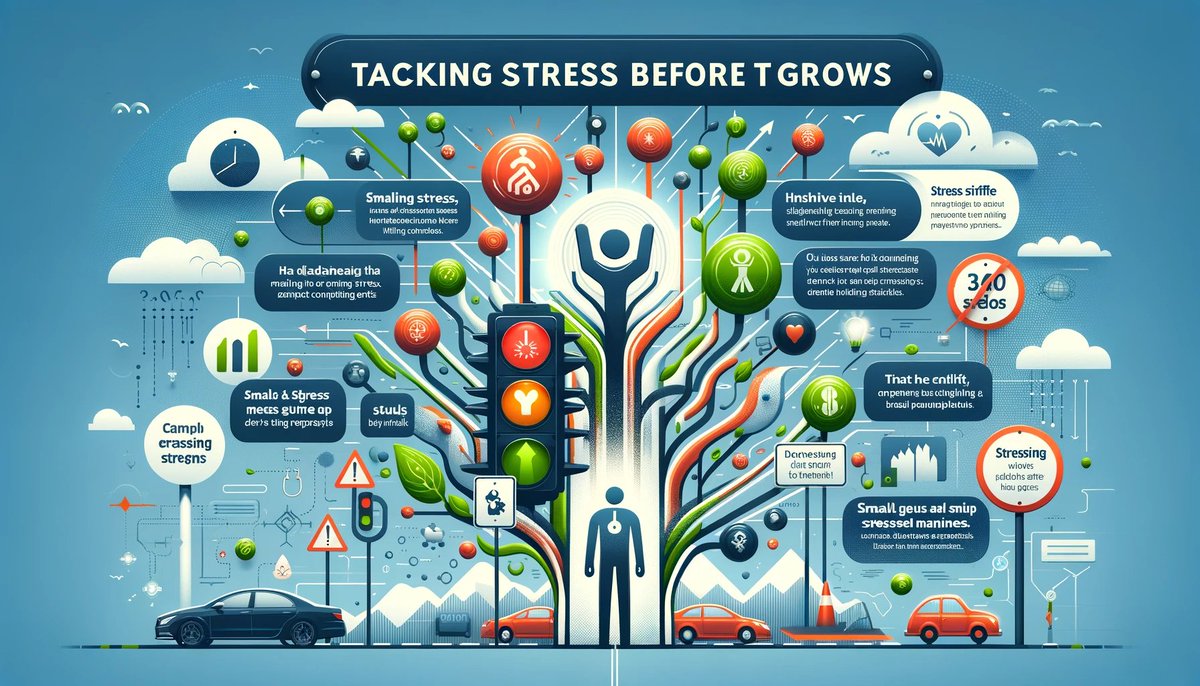 _arsene__'s tweet photo. 🚦 Managing stress is crucial. What seems manageable today can compound into serious health issues. Address the little stressors to prevent a bigger health impact. #StressManagement #HealthFirst https://t.co/GE2L2ZF4Vl