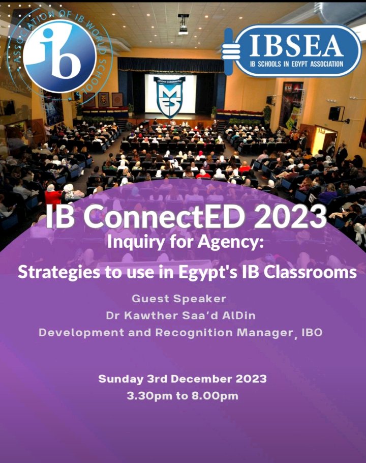 I had the honor of leading a workshop on Nurturing Playful Inquiry in the PYP Classroom at the annual IBSEA conference in Cairo. I loved sharing successful practices and connecting with other passionate educators from all around Egypt.