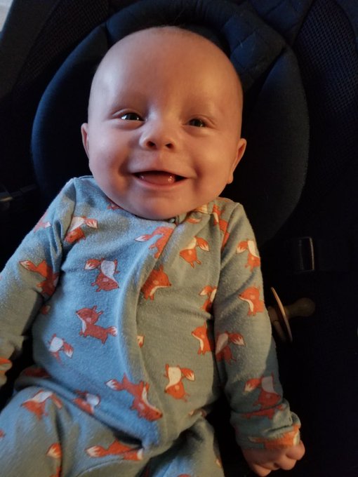 Our little buddy&rsquo;s already loving Christmas! https://t.co/Te2eY62tIN