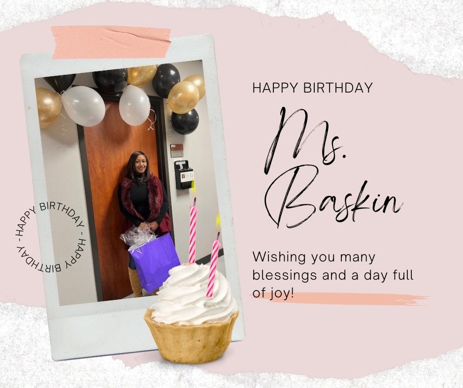 Jones Elementary School (@joneses_aisd) on Twitter photo Happy Birthday to our FEARLESS Counselor <a href="/MsMBaskin/">Maleita Baskin</a>! Thank you for ALL that you do for our students and staff! <a href="/dr_dharvey/">Darnisha Harvey</a> <a href="/carlonda_davis/">Carlonda Davis</a> <a href="/JoAnnNPayne/">JoAnn Payne, MBA, MAT</a> <a href="/palegria1/">Pedro Alegria, M. Ed</a> Happy Birthday to our FEARLESS Counselor <a href="/MsMBaskin/">Maleita Baskin</a>! Thank you for ALL that you do for our students and staff! <a href="/dr_dharvey/">Darnisha Harvey</a> <a href="/carlonda_davis/">Carlonda Davis</a> <a href="/JoAnnNPayne/">JoAnn Payne, MBA, MAT</a> <a href="/palegria1/">Pedro Alegria, M. Ed</a>