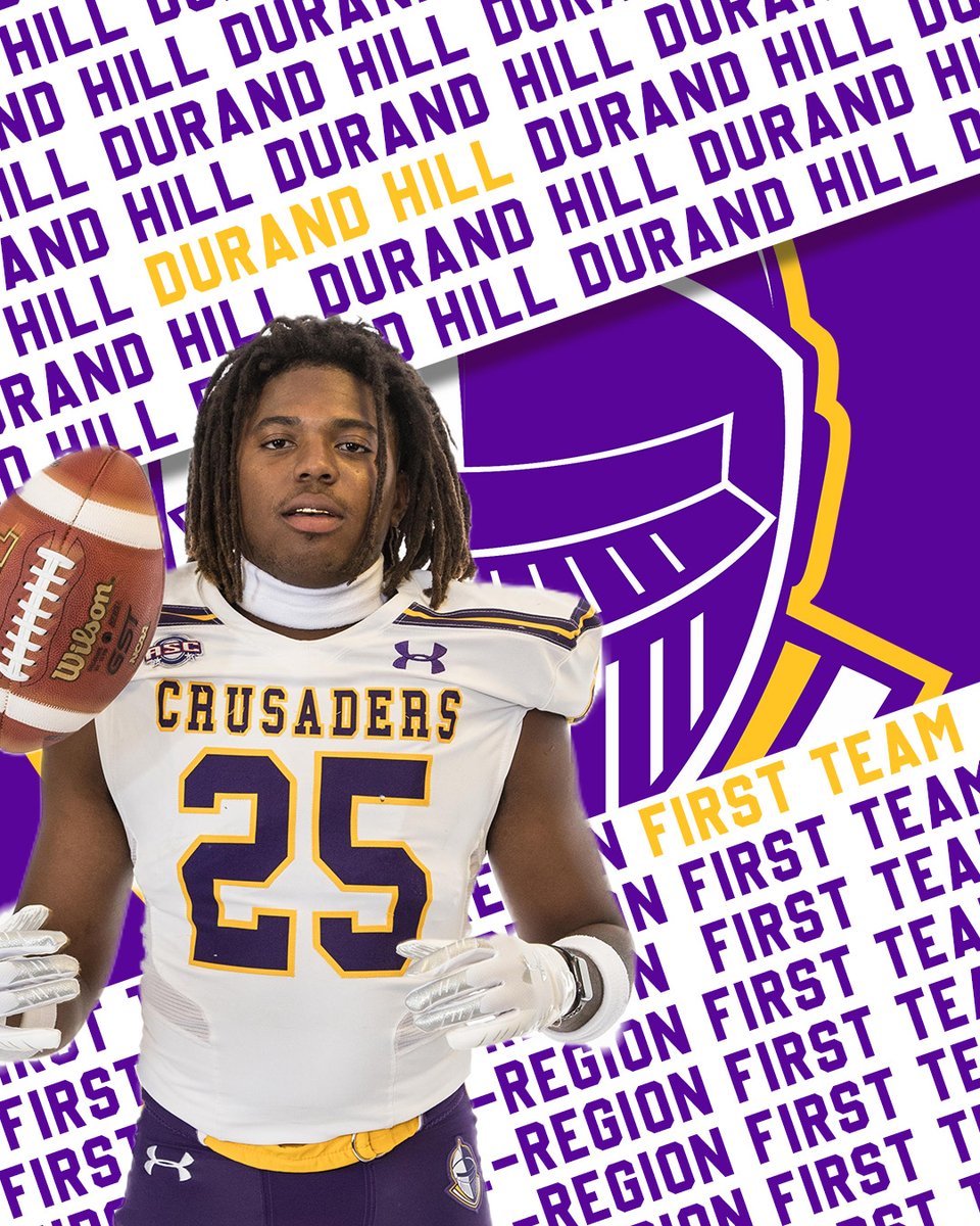 ⭐D3football FIRST TEAM ALL-REGION ⭐

Congrats, Durand!

#gocru