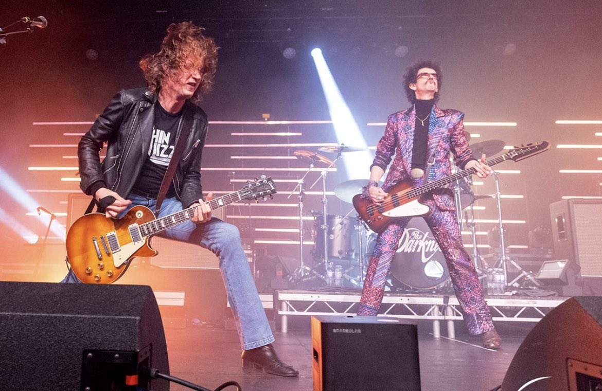 thedarkness's tweet photo. Edinburgh! 🏴󠁧󠁢󠁳󠁣󠁴󠁿 Thank you for service, a brilliant evening of solid gold rock’n’roll. 🫡 Newcastle next. https://t.co/SYj3RpLmea