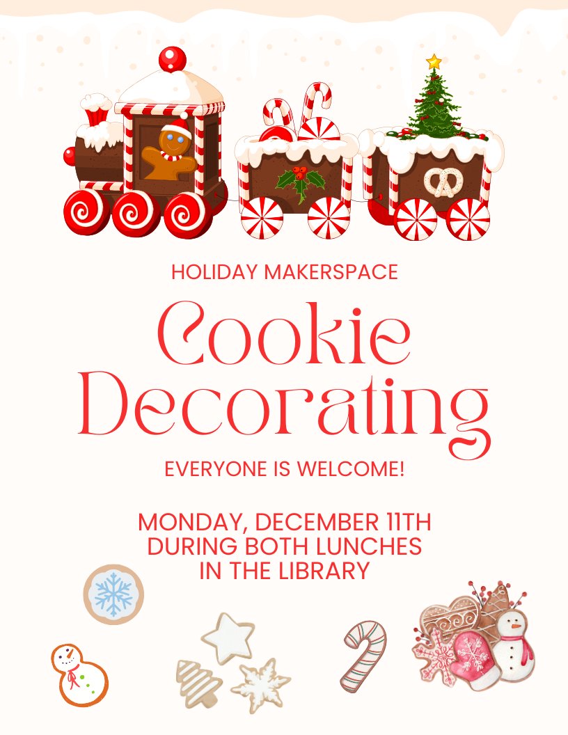 Bowie HS Library tweet media