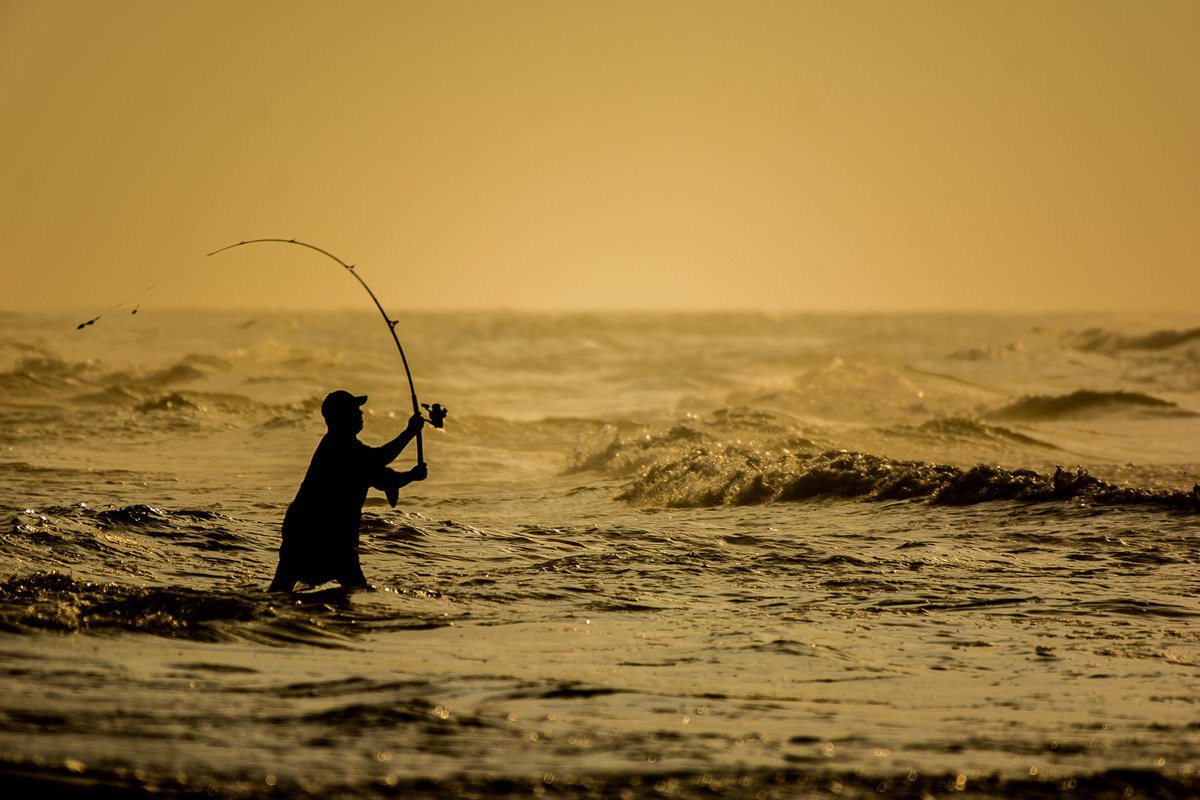 @GSwinbourne Early morning fisherman. 
#Fisherman #CoastalCarolina