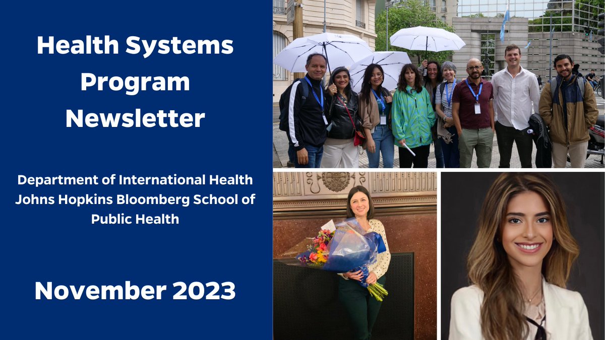 HopkinsIHHS (@hopkinsihhs) on Twitter photo Our latest newsletter features an update on the #RoadSafety training led by <a href="/HopkinsINJURIES/">Johns Hopkins Intl. Injury Research Unit</a> and <a href="/grspartnership/">Global Road Safety Partnership</a> in Argentina, a recap from the ceremony for the installation of <a href="/FalbKL/">Kate Falb, ScD</a> as the new Leon S. Robertson Chair in Faculty Development, and more: mailchi.mp/9ebe6956c9ff/hโฆ Our latest newsletter features an update on the #RoadSafety training led by <a href="/HopkinsINJURIES/">Johns Hopkins Intl. Injury Research Unit</a> and <a href="/grspartnership/">Global Road Safety Partnership</a> in Argentina, a recap from the ceremony for the installation of <a href="/FalbKL/">Kate Falb, ScD</a> as the new Leon S. Robertson Chair in Faculty Development, and more: mailchi.mp/9ebe6956c9ff/hโฆ