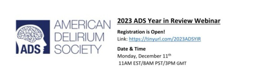 American Delirium Society tweet media