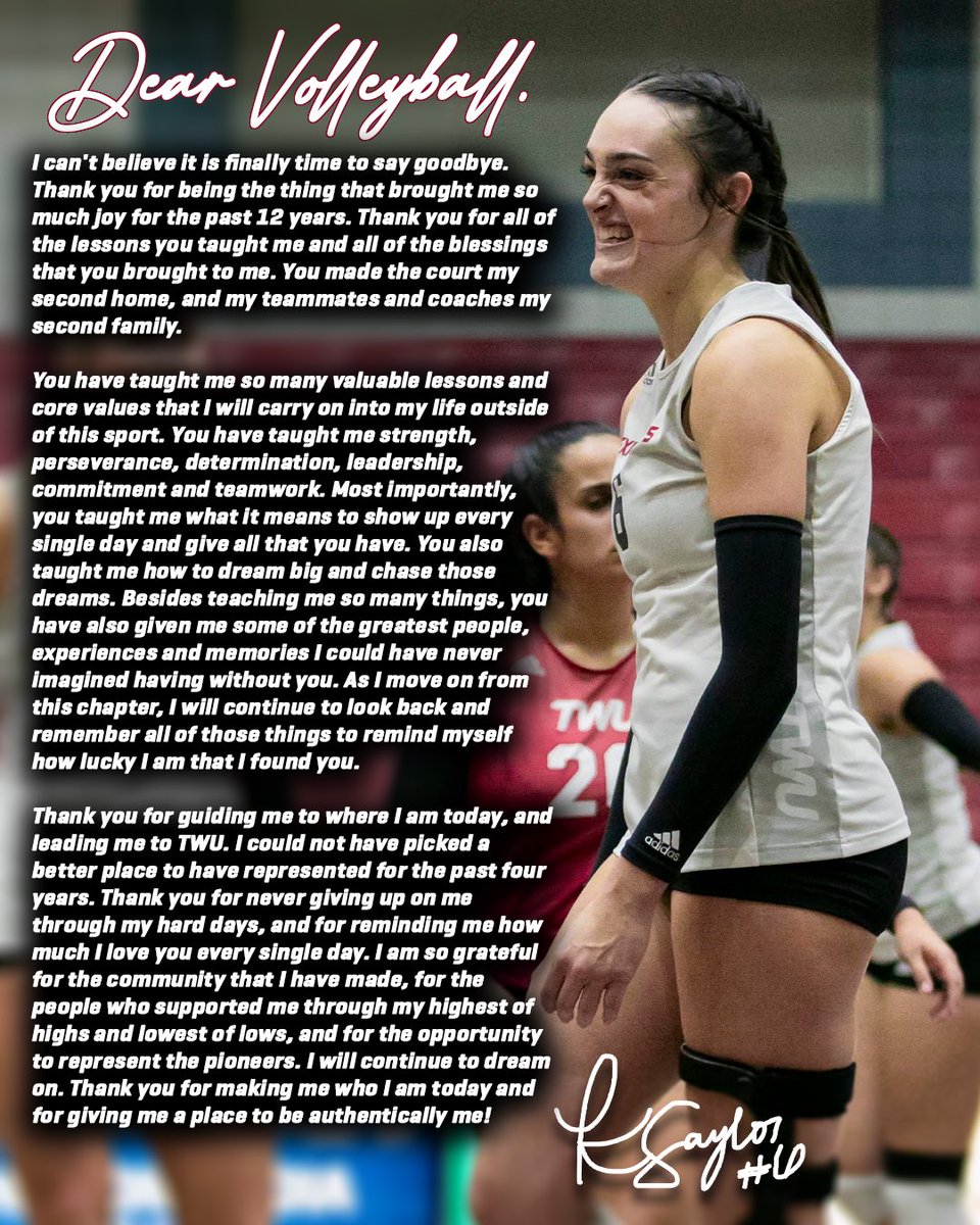 𝒟𝑒𝒶𝓇 𝒱𝑜𝓁𝓁𝑒𝓎𝒷𝒶𝓁𝓁 𝒷𝓎 𝒦𝒶𝒾𝒶 𝒮𝒶𝓎𝓁𝑜𝓇 

#PioneerProud | #HTH