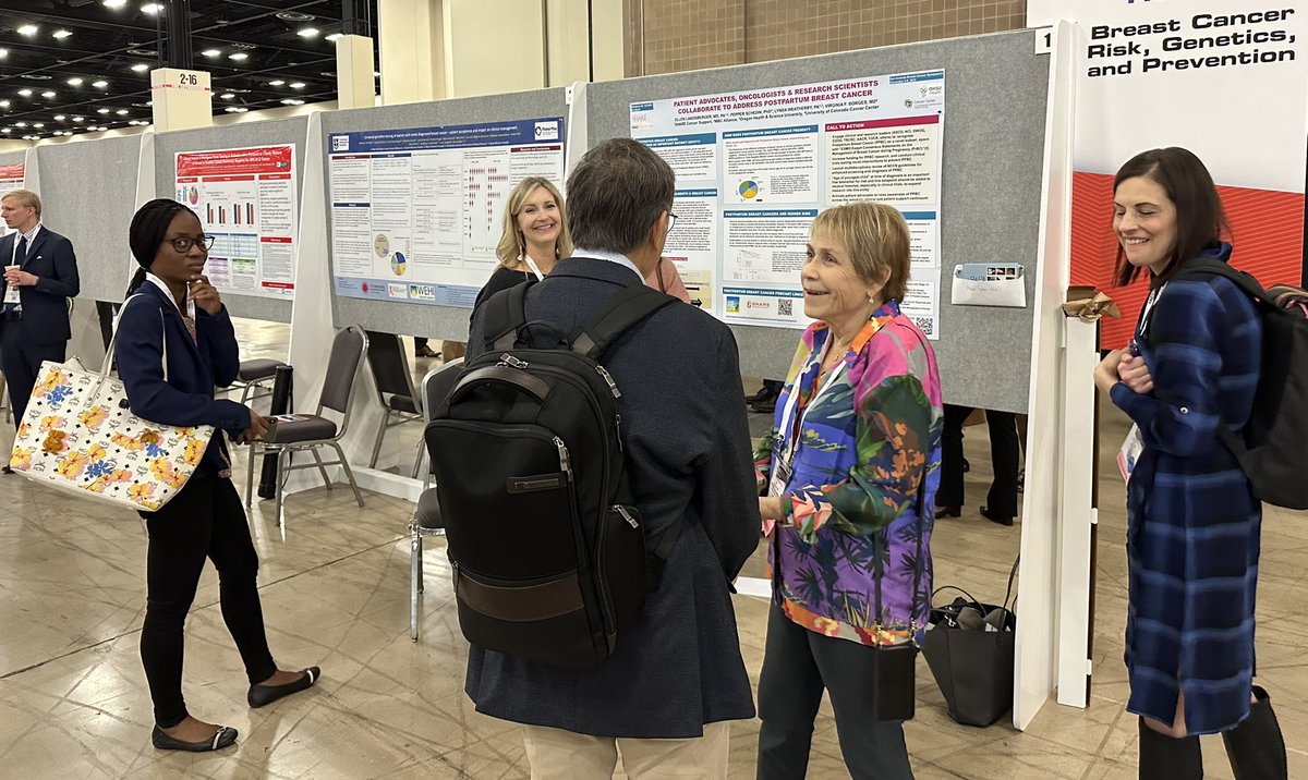 Dr. Kelly Shanahan (@stage4kelly) on Twitter photo So happy to see the interest in <a href="/lyndaweatherby/">Lynda Weatherby</a> Victoria Goldberg et al’s poster on postpartum breast cancer. #SABCS23 So happy to see the interest in <a href="/lyndaweatherby/">Lynda Weatherby</a> Victoria Goldberg et al’s poster on postpartum breast cancer. #SABCS23