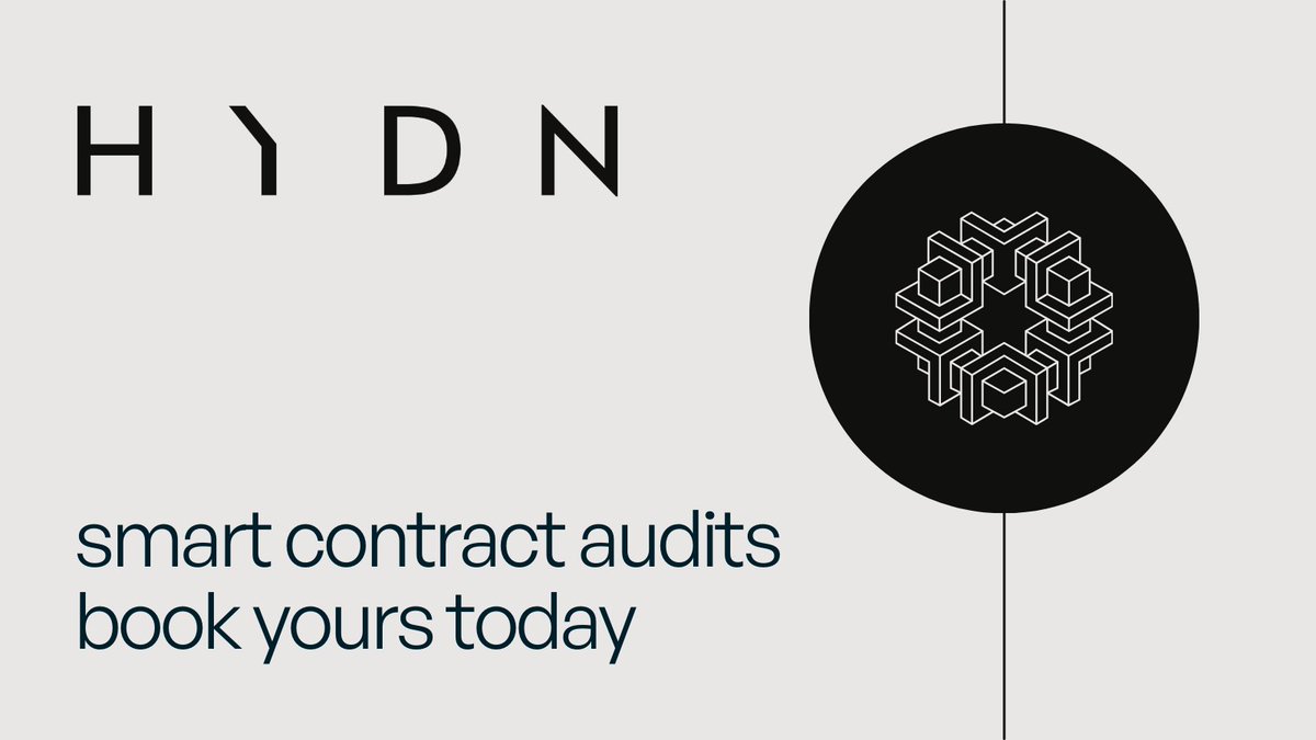 At HYDN we start every audit by spending time to gain a deep understanding of everything about your business. 

We don't just look at the contract we're auditing, our team study your documentation, business logic and goals, other contracts, audit history, and more to set
