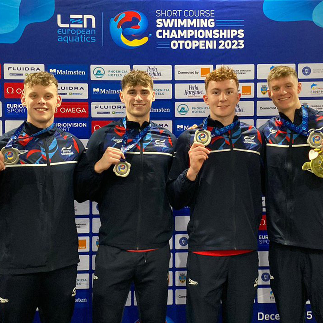 Swim England (@swim_england) on Twitter photo SILVER SUCCESS 🥈
Oliver Morgan, <a href="/Jac0bP2000/">Jacob Peters</a>, <a href="/M4ttRichards/">Matt Richards MBE</a> and <a href="/ArchieGoodburn/">Archie Goodburn</a> end the session with silver for Great Britain in the Men's 4x50m Medley Relay 🥳
@J0noadam, <a href="/EdM1ldred/">Ed mildred</a> and <a href="/CohoonAlexander/">Alexander Cohoon</a> also earn silver for their strong swims in the heats 👏
#LENOtopeni2023 SILVER SUCCESS 🥈
Oliver Morgan, <a href="/Jac0bP2000/">Jacob Peters</a>, <a href="/M4ttRichards/">Matt Richards MBE</a> and <a href="/ArchieGoodburn/">Archie Goodburn</a> end the session with silver for Great Britain in the Men's 4x50m Medley Relay 🥳
@J0noadam, <a href="/EdM1ldred/">Ed mildred</a> and <a href="/CohoonAlexander/">Alexander Cohoon</a> also earn silver for their strong swims in the heats 👏
#LENOtopeni2023