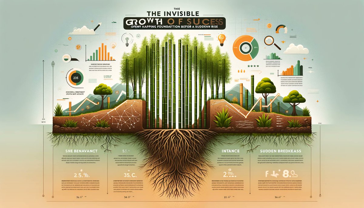 _arsene__'s tweet photo. "Unseen Growth, Visible Success 🌱💪"
Much like bamboo’s growth beneath the surface, our efforts build a foundation unseen before a sudden rise. Keep growing, even when it's invisible. #Patience #SuccessJourney https://t.co/LeWHXRlhUk
