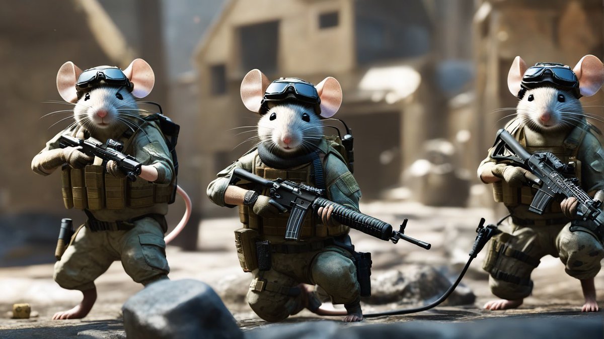 JakeTuller_'s tweet image. Feline Elite Squad vs. Mous Team 6

Who wins?
(@everartai)
#CallofDuty #Warzone2