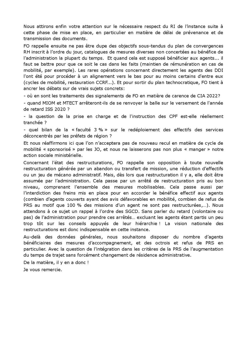ddi_fo's tweet photo. Des reculs aux avancées...changement de braquet à opérer ! Au menu du CSA des DDI...
https://t.co/qxNaaEzTOV https://t.co/Lp7nQyzoR8