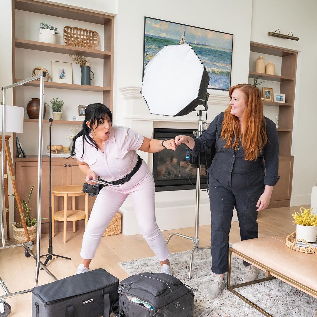 Doing work and feeling good!