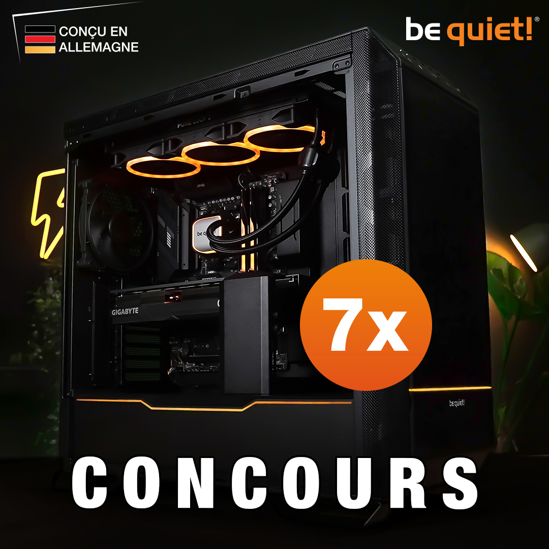 🎁 Améliorez votre expérience de jeu en 4K ! 🎄✨ 

🏆 7 heureux gagnants recevront un kit de composants complet pour monter leur configuration de jeu 4K ! 

👉 POUR PARTICIPER : bit.ly/46OpF42