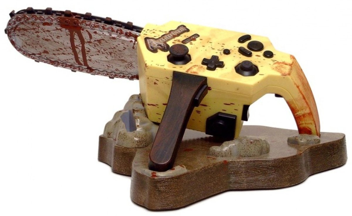 ScoutSeshimo's tweet photo. Everything is a mess in gaming, but a solution is obvious to many of us. Bring back promotional novelty controllers. https://t.co/GVC2WJ2Tmk