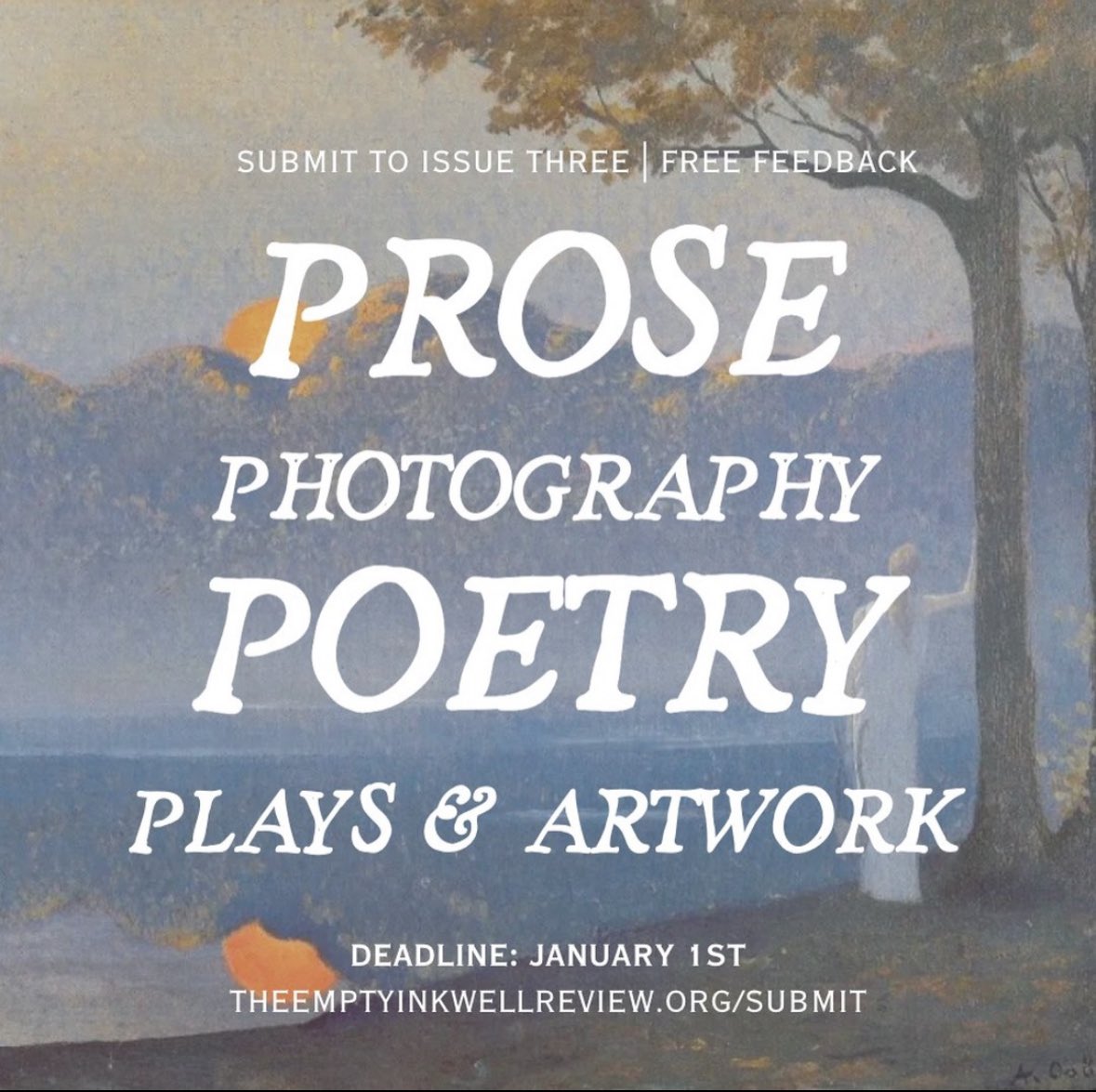 less than a month left to submit to issue three! looking to forward to reading your folktale-themed writing &amp; art ☺️