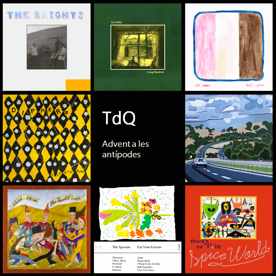 tocdequedaradio's tweet photo. Demà dijous, al @toc_de_queda de @LANOVA_radio calendari d'advent austral amb #SoftCovers #SpiceWorld #TheSmallIntestines #TheBrights #TheSprouts #Dippers #JoeZiffer i @WurldSeries https://t.co/CvcaaOEMVg