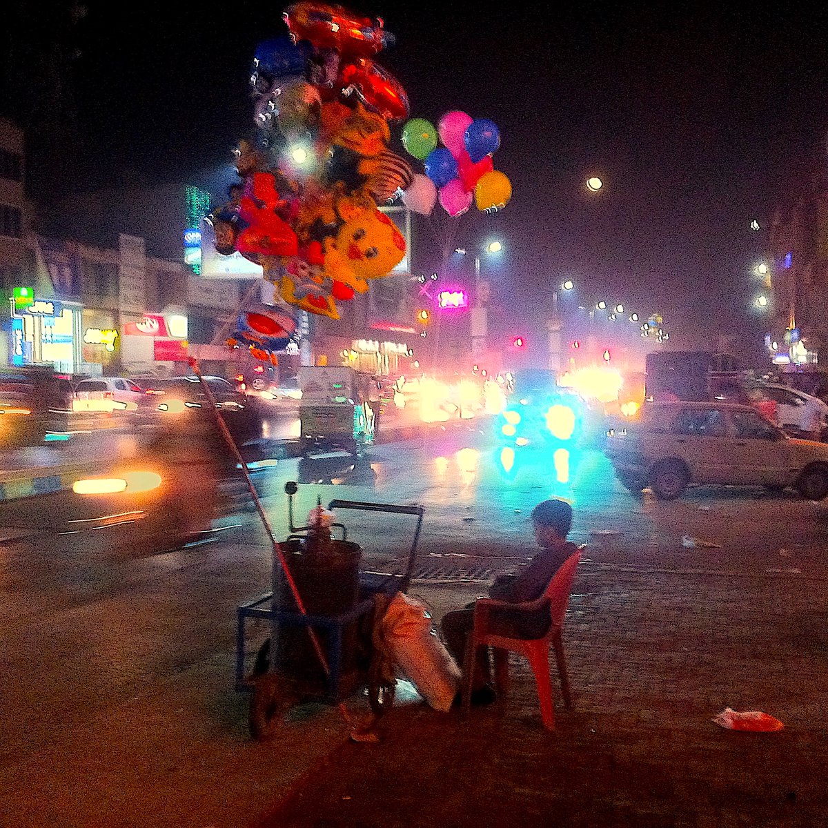 Night Children of Lahore City

The holiday season parties end of the year, 
a developing major war, end of an era and civilizational change.  
Jinn and Magicians
My first graphic novel.