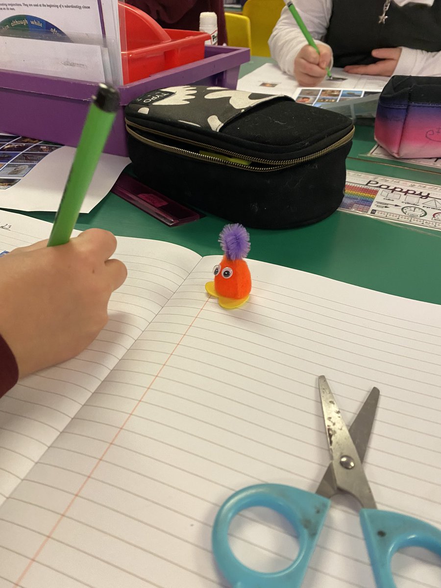 Some quiet critters came to visit some children today…