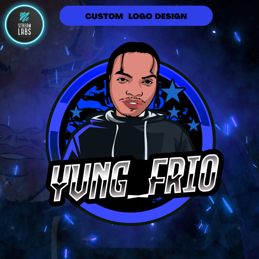 Streamlabdesign's tweet photo. One of our inhouse designer @Amelia_L19400 created this stunning Custom Logo for yvng-frio        

https://t.co/Sl2pSqwE9T   

GET YOURS NOW!  

#illustration #GraphicDesign #smallstreamer #Logo #TwitchAffilate #SupportSmallStreamers

@Retweelgend
@streamerwallcom
@daweaselbass https://t.co/kjnTAAwmlf