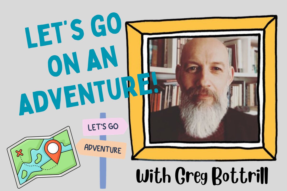 We're getting excited to Go on an Adventure with Greg Bottrill <a href="/canigoandplay/">Can I Go And Play Now?</a> tomorrow in Barnet!