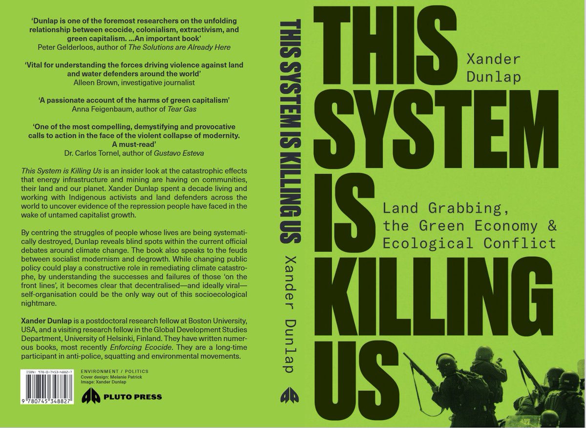 Alexander Dunlap (@drx_adunlap) on Twitter photo Cover proofs!
There will be changes here, but I am so grateful to the great testimonials on the cover (& inside) 🙏 <a href="/PeterGelderloos/">PeterGelderloos</a> <a href="/AlleenBrown/">Alleen Brown</a> <a href="/drfigtree/">Professor Anna Feigenbaum</a> & Carlos T 🙏
Get ready for this in February/March!
#Climate #Degrowth #Protest #Anarchy Cover proofs!
There will be changes here, but I am so grateful to the great testimonials on the cover (& inside) 🙏 <a href="/PeterGelderloos/">PeterGelderloos</a> <a href="/AlleenBrown/">Alleen Brown</a> <a href="/drfigtree/">Professor Anna Feigenbaum</a> & Carlos T 🙏
Get ready for this in February/March!
#Climate #Degrowth #Protest #Anarchy