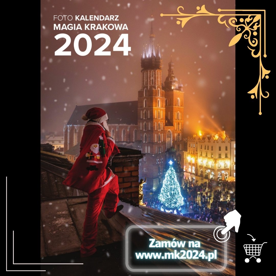 ulickiPL's tweet photo. Fotokalendarz "Magia Krakowa 2024" poleca się na prezent :)

Zamówienia na https://t.co/013fun1vGI

#krakow #kalendarz2024 #kraków #pomyslnaprezent https://t.co/YA06vT91CA