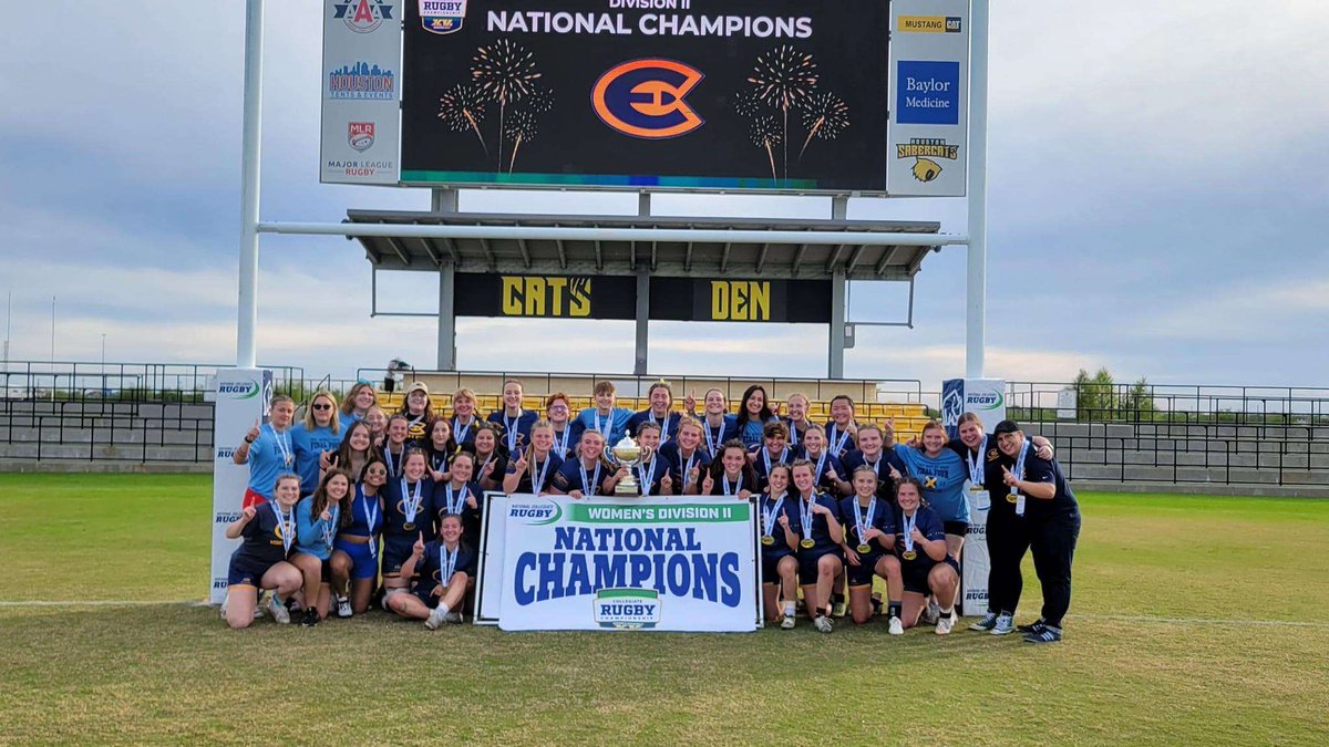 Big congrats to the UWEC Women’s Club Rugby team for winning back-to-back DII 15s National Championships! #BlugoldProud Extra shout out to two Blugolds who received tournament awards: Greta Schnur with the Soul Award and Izzy Currie as the tournament MVP!