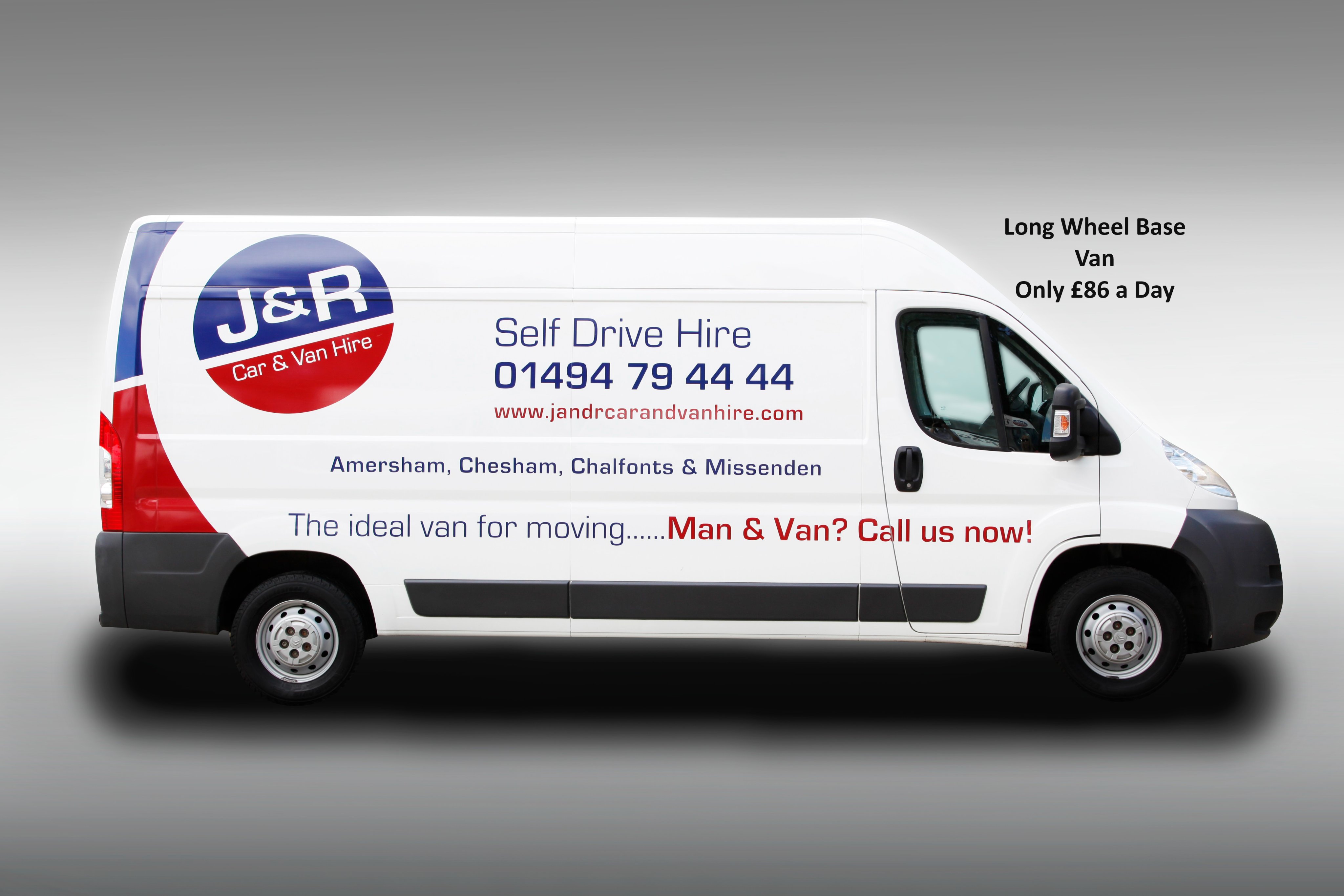 Last minute hot sale van hire