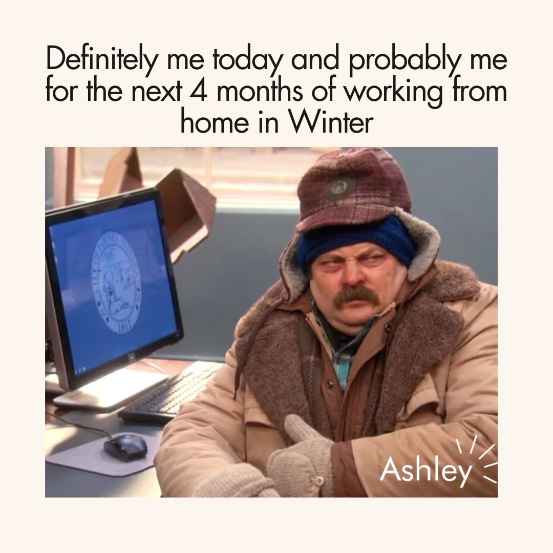 EmpoweredAshley's tweet photo. 🎵 On the sixth day of Christmas, the #costoflivingcrisis brought to me... frosty toes during Zoom meetings! ☃️🎵

Who else can relate? 🥶 https://t.co/HejyizaVqp