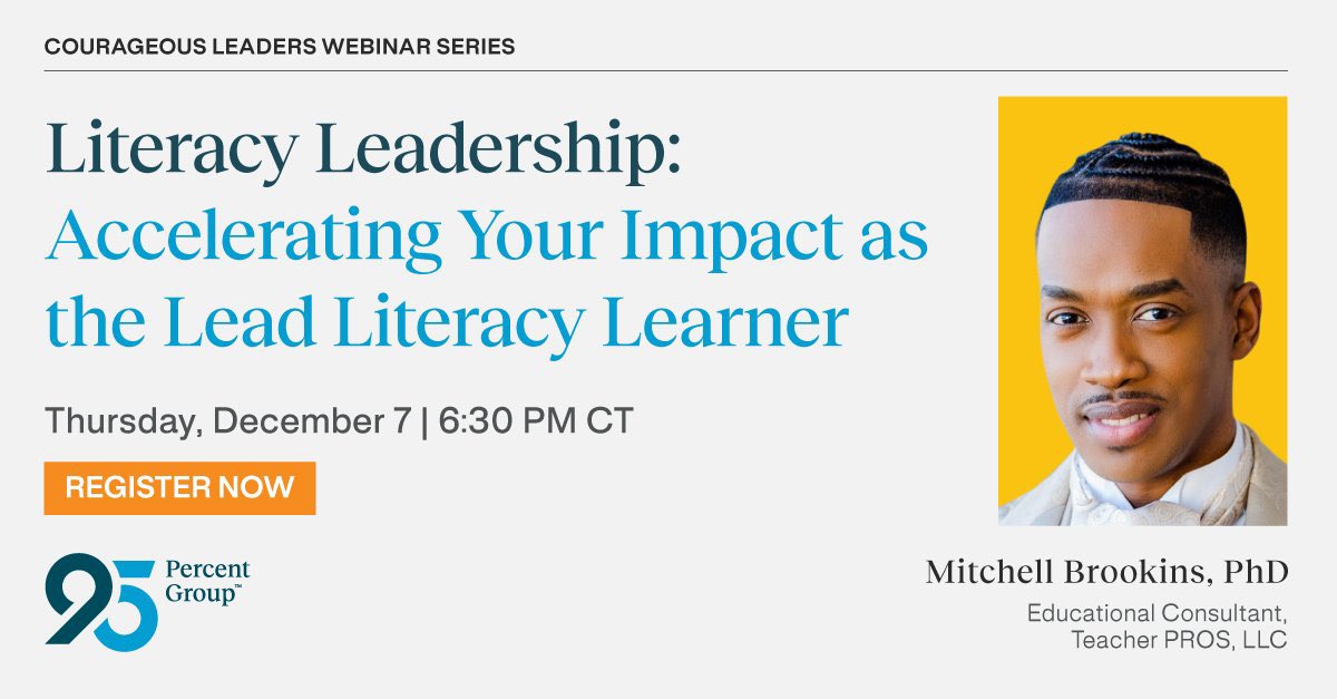 Let’s talk leadership!  It’s time to turn the tide toward evidence-based literacy instruction. Join me tomorrow as we dive into a discussion on what it takes to be a LEADER of RESULTS!

Register Here: 95pg.info/3uuCWRR