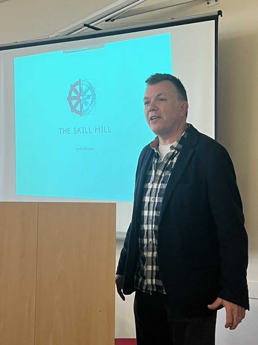 Former AYM Chair and Life Member @andypeaden shares the learning from @The_Skill_Mill around supporting children and young people to make an identity shift, improving self-esteem and job related skills #socialimpactbond #AYMAutumnConference2023