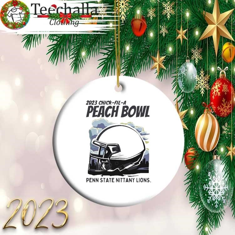 Penn State Nittany Lions 2023 Chick-fil-A Peach Bowl ornament