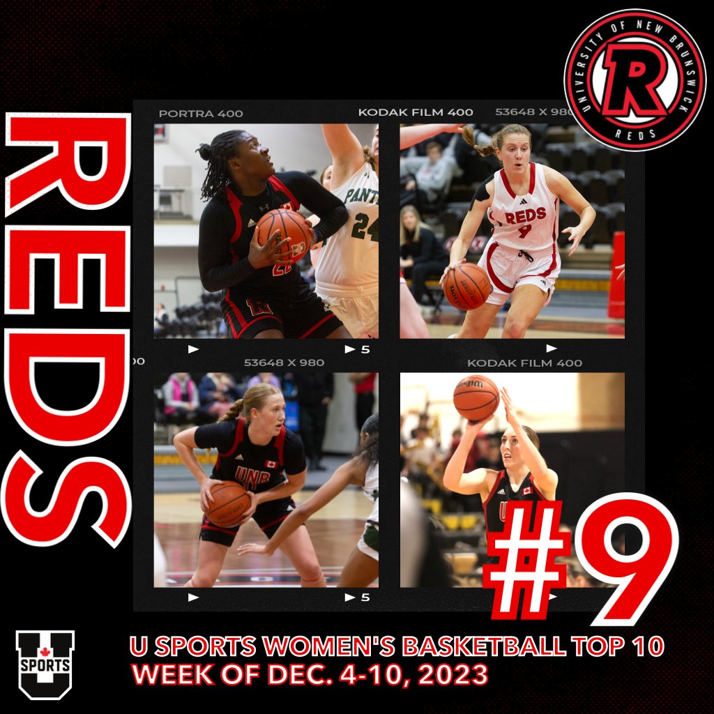 UNBAthletics's tweet image. ICYMI: Final @USPORTSca Top 10s of 2023... @UNBMHockey is No. 1... @UNBWHockey is No. 7... and @RedsWBB is No. 9.
#goredgo