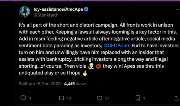 EYESON_NEWS's tweet image. #EyesOnNews OPINION

Follow my #Jaggaredpath here 
The SHARKS OF WALL STREET along with their associates, #SEC #DOJ #CONGRESS #ROBINHOOD #CITADEL #SHORTS versus the Davids #GME #AMC #APENATION
Stars in the movie #NOWAYOUT except with a wrecking ball
#NOTLEAVING