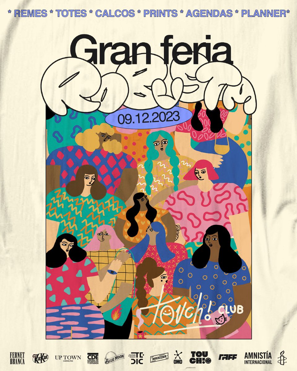 regirivas's tweet image. Acá les dejo el afiche de la feria del sábado se Robusta, va de 19 a 21 hs  en Club Touch, Paseo Carmelitas, van a haber mesas de dibujos, de collages, murales colaborativos mas bebidas y comida.   Entrada libre y gratuita 
Les re espero el sábado!!! RT RT RT