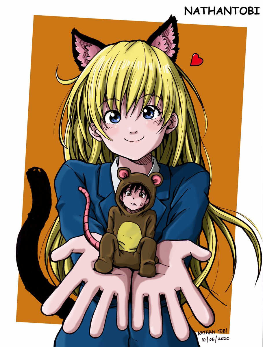 nathantobi2323's tweet photo. Cat and Mouse

#AnimeArt #artist #drawingart https://t.co/VZcMjGlH7b
