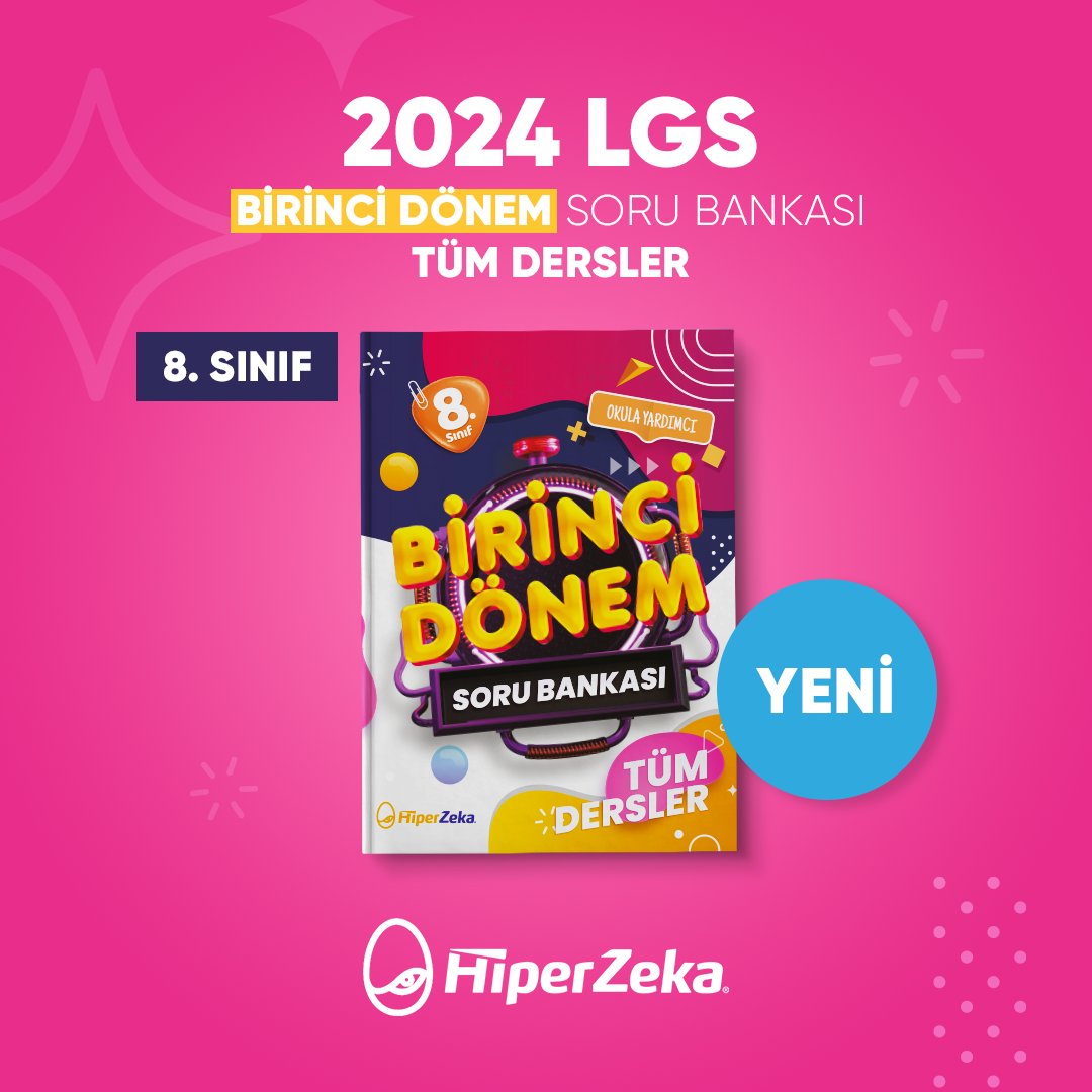 Düşünsene; yaz dönemi gelmiş, LGS sonuçları açıklanmış, sen %10'luk dilimdesin. Mükemmel bir liseyi tercih etmiş ve kazanmışsın. Bugün bunun hayalini kurmak ne güzel değil mi? 🤗

İncelemek ve sipariş vermek için 👉 bit.ly/47KATIj

#hiperzeka #8sınıf #birincidönem #lgs