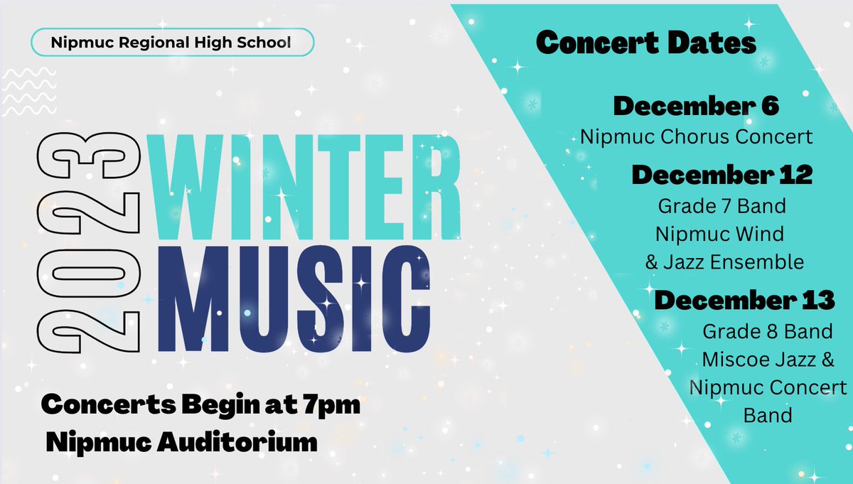 NipmucRegional's tweet photo. Tonight is the first of three winter concerts at Nipmuc.  Come enjoy some wonderful music and listen to our talented vocalists and musicians. #nipmucpride https://t.co/ELgo2Ezo7m