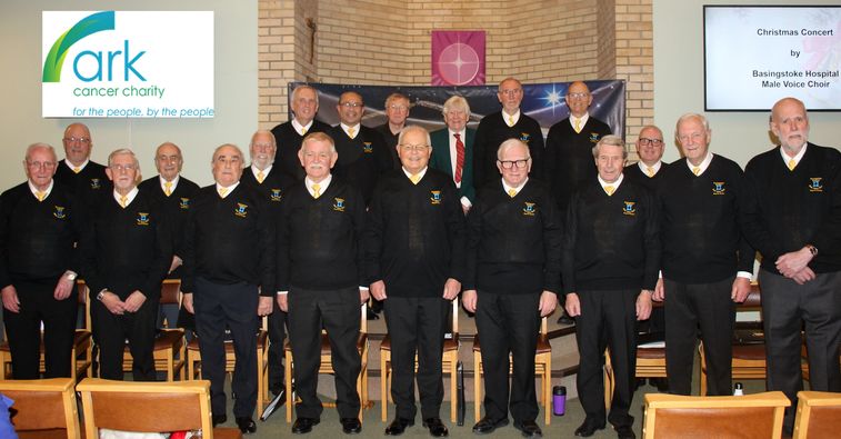 A wonderful opportunity to enjoy Christmas Carols sung by the Basingstoke Hospital Male Voice Choir the Basingstoke and North Hampshire Hospital in the Hospitals Rendezvous Restaurant
Free entry, Refreshments afterwards. Donations will be collected for Ark Cancer Charitysg