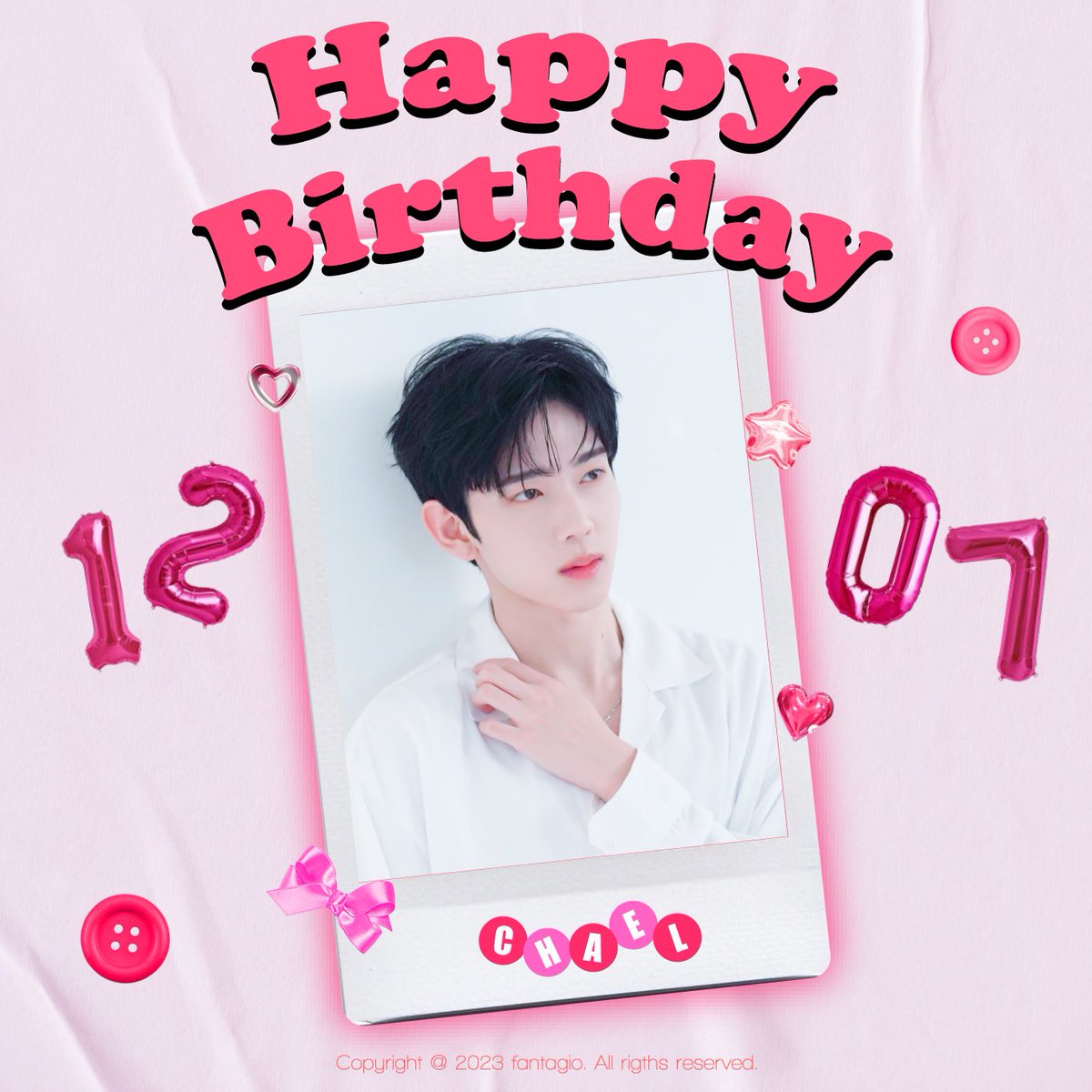 [#HBD] #카엘 231207 HAPPY BIRTHDAY Chael♥︎
▶️ weverse.io/lun8/notice/16…
 
#해피카엘데이 #HAPPYCHAELDAY
#Chael #루네이트 #LUN8