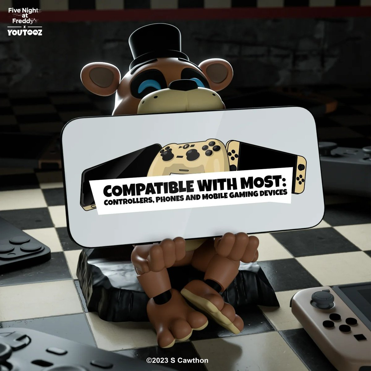 hobbyDB's tweet photo. Whatever Else Wednesday! When an item doesn't fit our categories, we dub it "Whatever Else."
This week brings us a Freddy Device Holder from Youtooz!
See it - https://t.co/ikOMt7GLMO
All Whatever Else - https://t.co/82xLeLFCi5
#youtooz #whateverelse #deviceholders https://t.co/kqPP1h9jeU